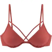 LASCANA Top de bikini rojizo