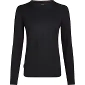Icebreaker - Women's Merino 125 Cool-Lite Sphere III L/S Tee - Camiseta de merino size M, negro