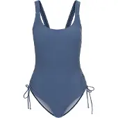 LASCANA Traje de baño 'Gina' azul ahumado