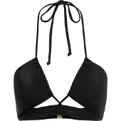 LASCANA Top de bikini 'Gina' negro