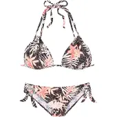 Buffalo Bikini marrón / rosa / negro / blanco