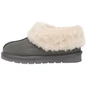 EVER AU Zapatillas de casa 'Ibis' gris oscuro