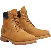 Timberland para mujer. TB1103617131 Botines de Piel 6 Inch Premium impermeables marrón (39 W), Plano, Cordones, Casual, outlet 20
