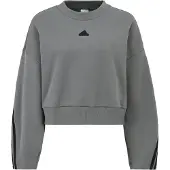 Adidas adidasSudadera Future Icons 3 bandas L Grey Four Mujer