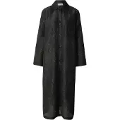 Soulland Vestido camisero 'Nicole' negro