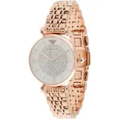 Giorgio Armani Reloj analógico oro rosa