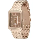 Fossil Reloj analógico 'RAQUEL' marrón / rosé