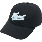 Karl kani Gorra 'Varsity' aqua / negro / blanco