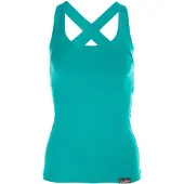 Winshape Top deportivo 'WVR25 ' jade / negro / blanco
