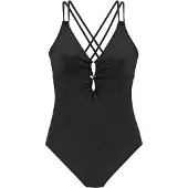 s.Oliver Traje de baño negro