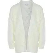 Caneva Cárdigan blanco lana
