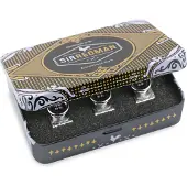 Sir Redman Botones Para Tirantes Plata Plateado