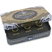 Sir Redman Botones Para Tirantes Latón Antiguo Plateado
