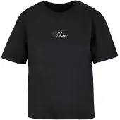 Miss Tee Camiseta 'Babe' negro / blanco