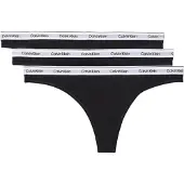 Calvin Klein Underwear Tanga negro / blanco