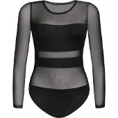 TEYLI Body camiseta negro