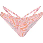 LASCANA Braga de bikini 'Lisa' naranja / rosa / blanco