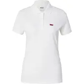 Levi's Camiseta 'Slim Polo Shirt' rojo / blanco