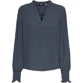 ONLY Blusa 'ONLMETTE' azul oscuro