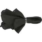 Broste Copenhagen Servilleta GRACIE X2 - Negro - 45x45 cm