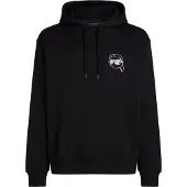 Karl Lagerfeld Sudadera 'IKON' negro / blanco