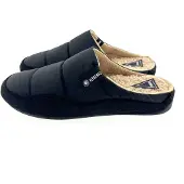 Verbenas Pantuflas EARTH ACOLCHADO hombre - Negro - 40