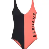 Elbsand Traje de baño albaricique / negro