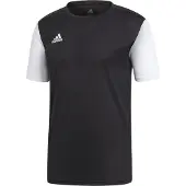Adidas Camiseta funcional 'Estro 19' negro / blanco