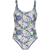 Venice beach Traje de baño amarillo / verde / azul violaceo / lavanda