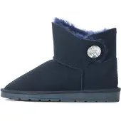 Gooce Botas 'Diama' navy / transparente
