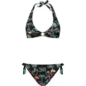 Shiwi Bikini 'Caro' verde / jade / naranja / negro