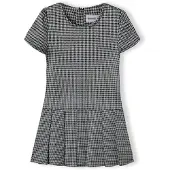 MINOTI Vestido gris claro / negro