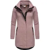 Ragwear Sudadera con cremallera 'Letrice' ciruela