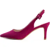 Celena Zapatos destalonado 'Cruzz' rojo violáceo