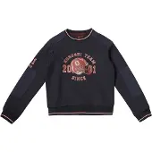 KOROSHI Sudadera navy / rojo