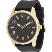 GUESS Reloj analógico oro / rojo / negro