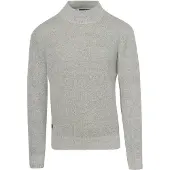 KOROSHI Jersey gris claro