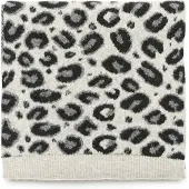 Kaffe Pañuelo 'maiken' gris claro / negro / blanco