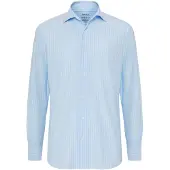 Boggi Milano Camisa azul claro / blanco