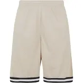 Urban Classics Pantalón crema / negro / blanco