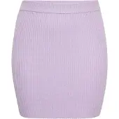 Swirly Falda lavanda / lila claro