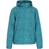 ALEKO Chaqueta de entretiempo turquesa / gris