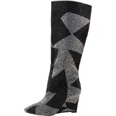 Faina Botas negro / plata