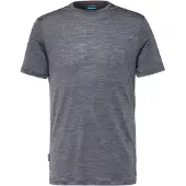 Icebreaker - Merino 125 Cool-Lite Sphere III S/S Tee - Camiseta de merino size S, gris/azul