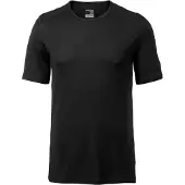 Icebreaker - 200 Oasis S/S Crewe - Ropa interior merino size L, negro