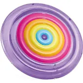 Intex Colchoneta De Aire Para Piscina Rainbow Fiesta Beach Ø201cm