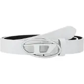 Diesel Cinturón 'B-1DR 25' plata / blanco