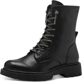 Tamaris Botines con cordones negro