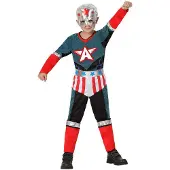 Atosa Disfraz De Niño Heroe Comic Captain