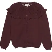 Minymo Cárdigan rojo / rojo vino / rojo oscuro